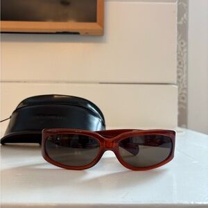 Y2K Dolce & Gabbana Brown Sunglasses & Case